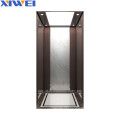 Hairline Stainless Steel XIWEI beautiful cabin Passenger Home Lift